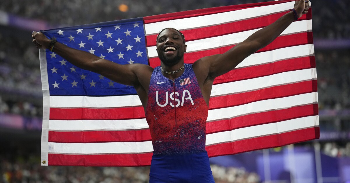 Noah Lyles Clinches Gold in Men’s 100-Meter Olympic Final