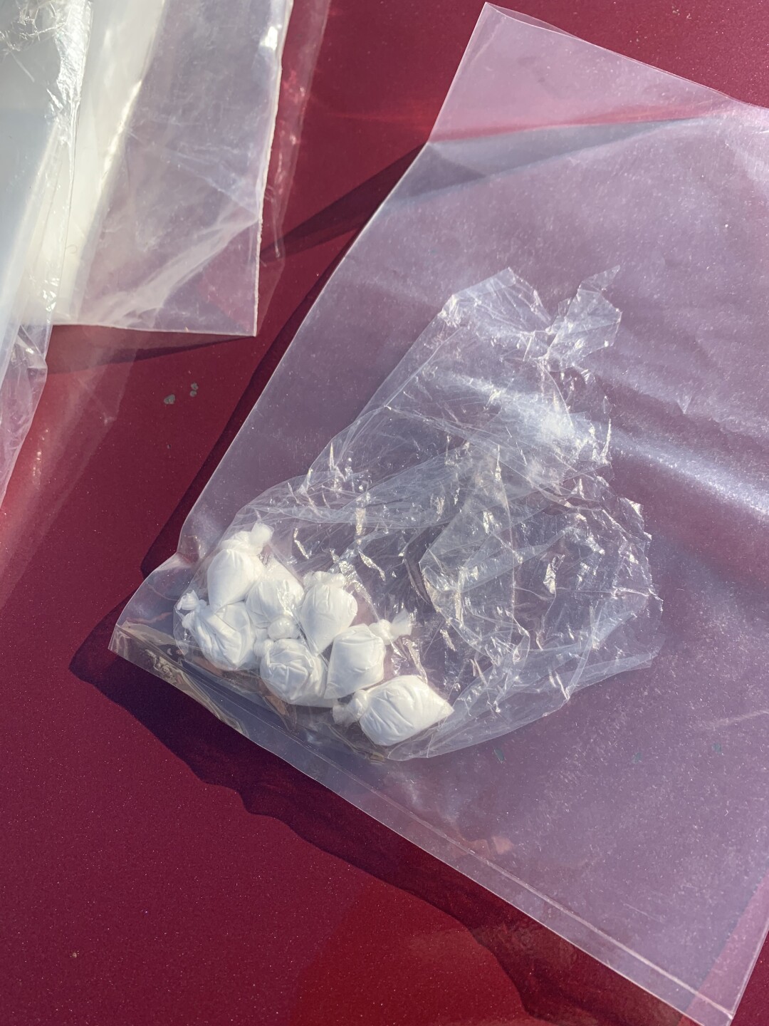 Fentanyl in drug baggies - Nashville