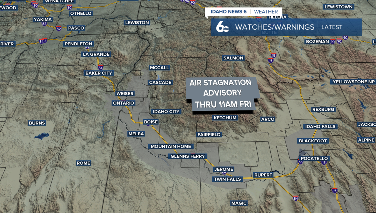 Air Stagnation Advisory