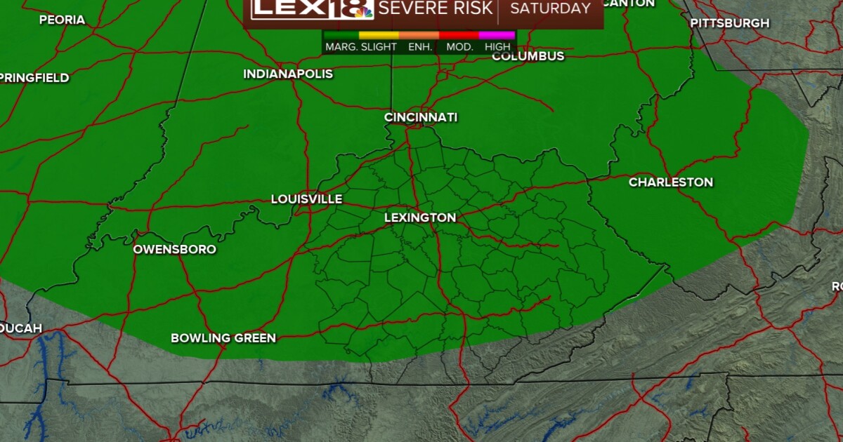 Daily Forecast Showers and storms on Saturday Emily McKinney