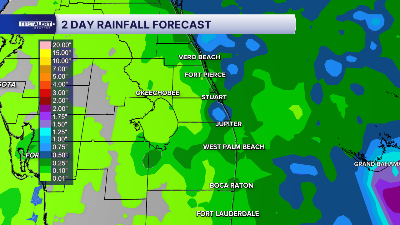 Rain totals Sept. 24, 2026