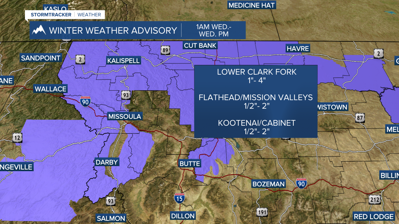 Winter Weather Advisories