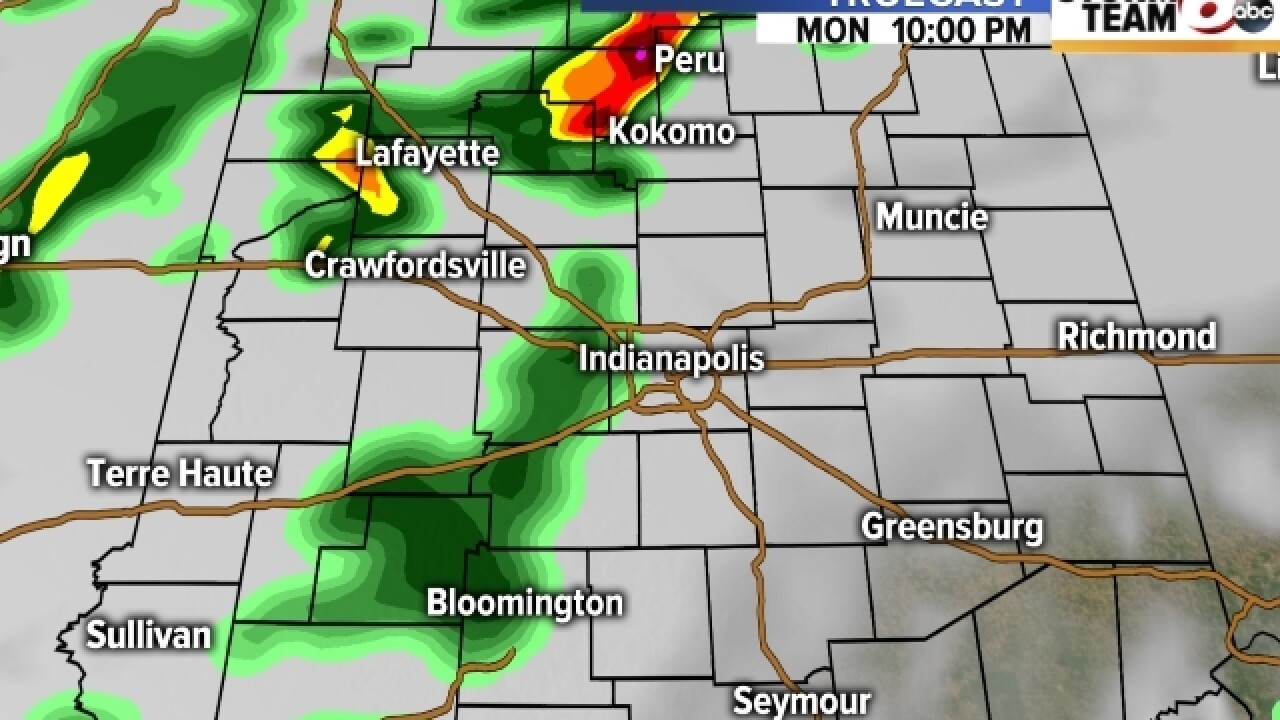 When to expect rain in your area
