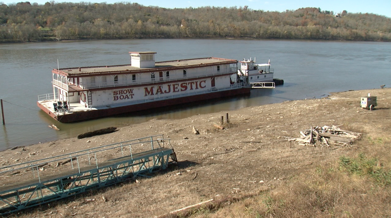 Proposed Liberty Landing Park would include boat ramp to Showboat Majestic or another riverboat. 