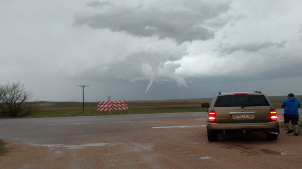 Tornadoes, hail touch down in Eastern Colorado