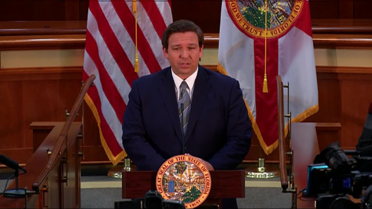 Gov. Ron DeSantis announces Jamie Grosshans as next Florida Supreme Court justice, Sept. 14, 2020