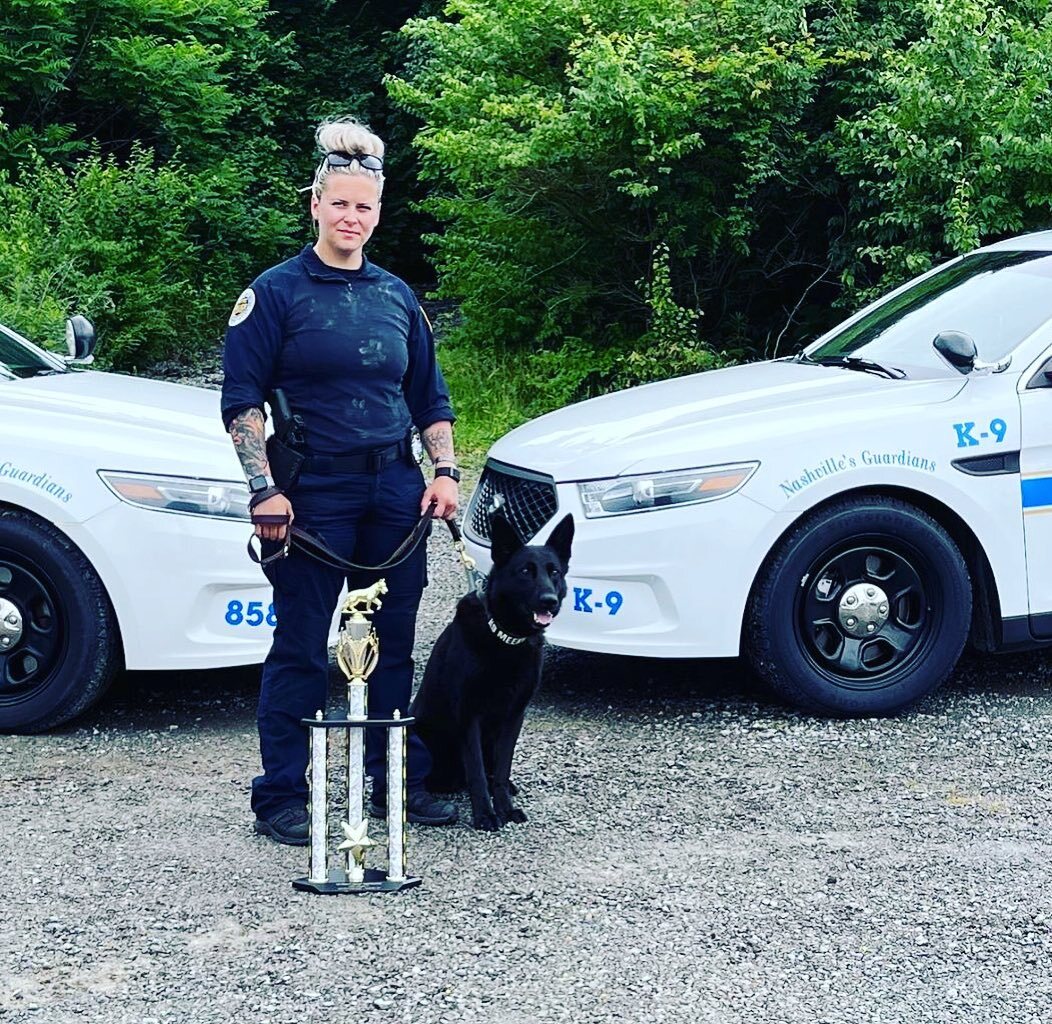 MNPD Officer Amanda Fox & K9 Meeko