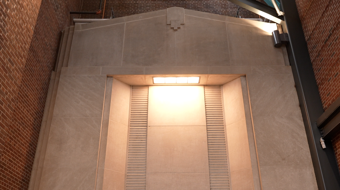 Original power plant entrance