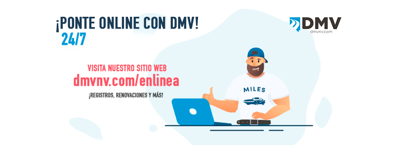 Ponte online con DMV