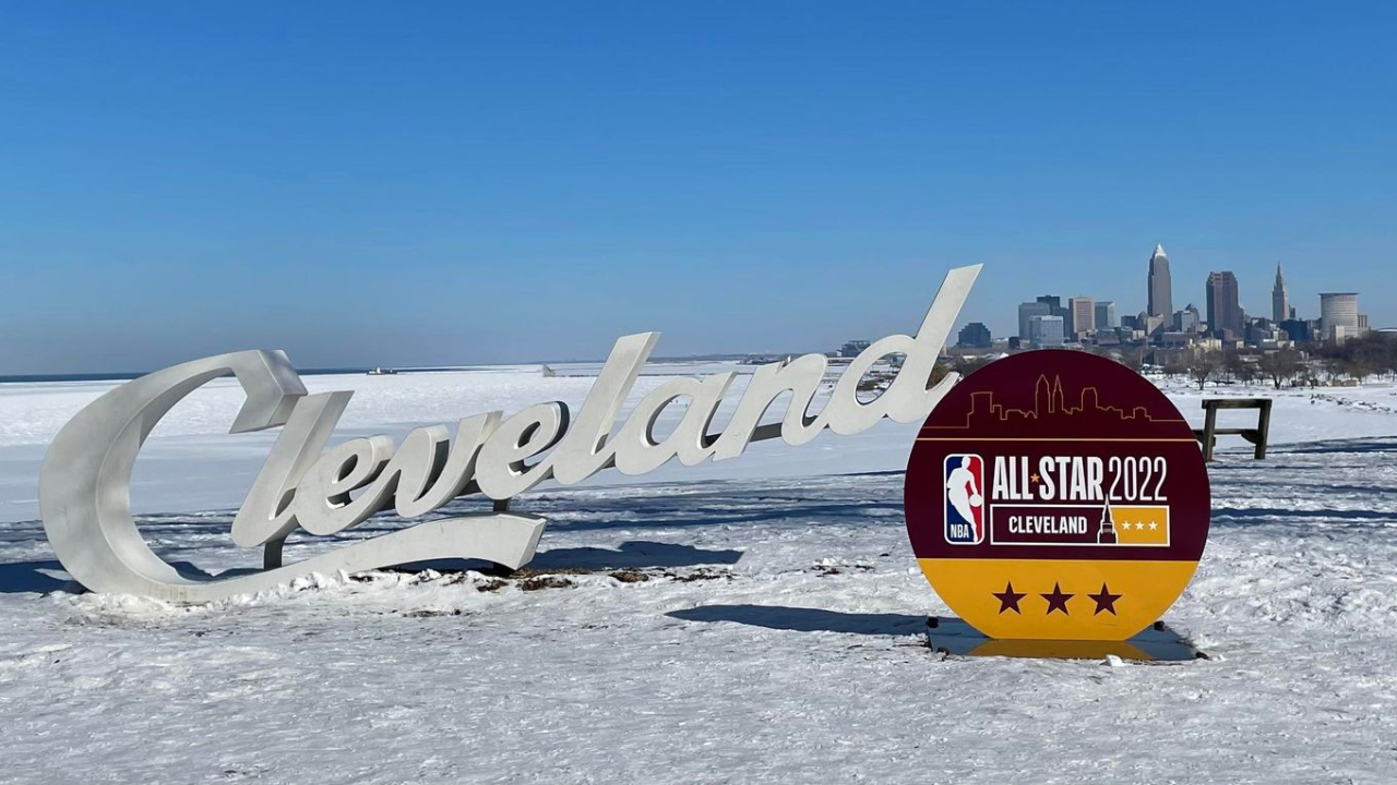 2022 NBA All-Star Game merchandise for sale Cleveland Cavs Store