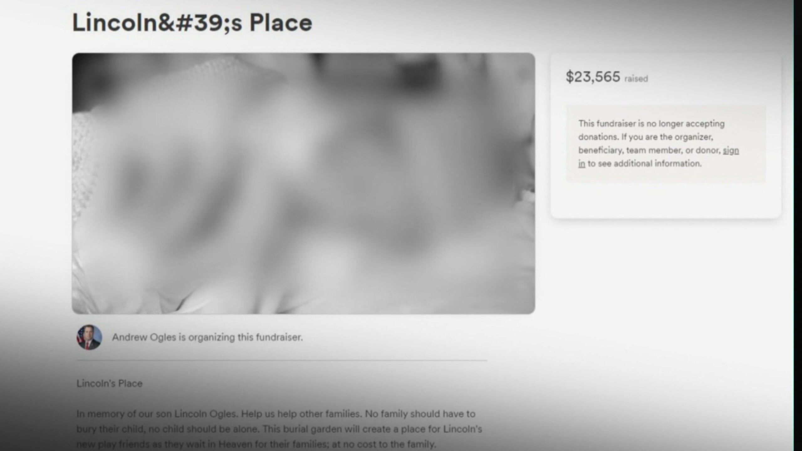 What did Congressman Andy Ogles do with nearly $25,000 meant for child burial garden? He won’t say (newschannel5.com)