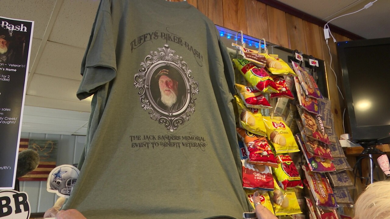 Tuffy's Biker Bash renamed in honor of veteran Jack Sanders