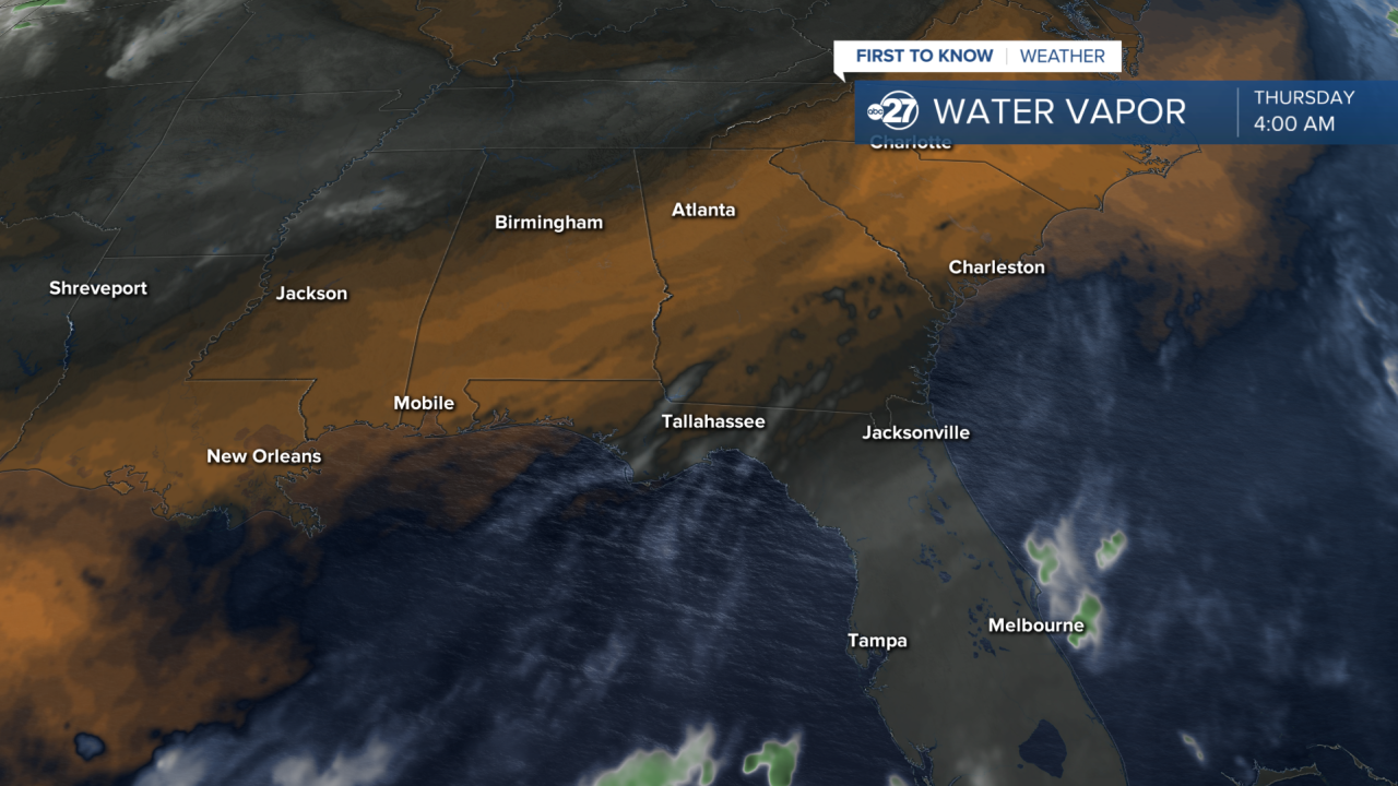Water Vapor Map