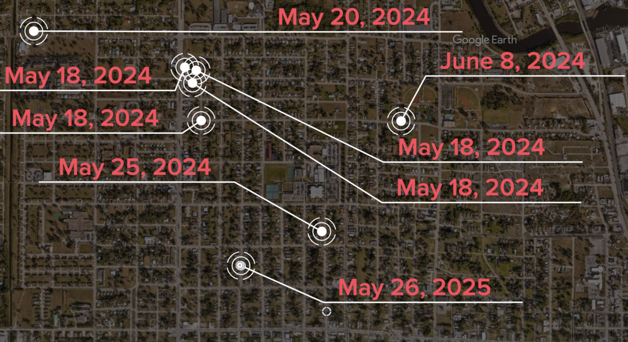 Shootings WPTV covered in NW Fort Pierce from May 18th to June 8th