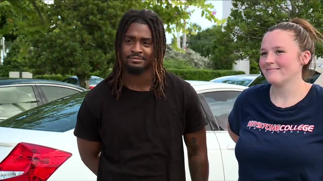 Bryyon Jones and Cassie Querry want to buy home in South Florida, but for now they're renting