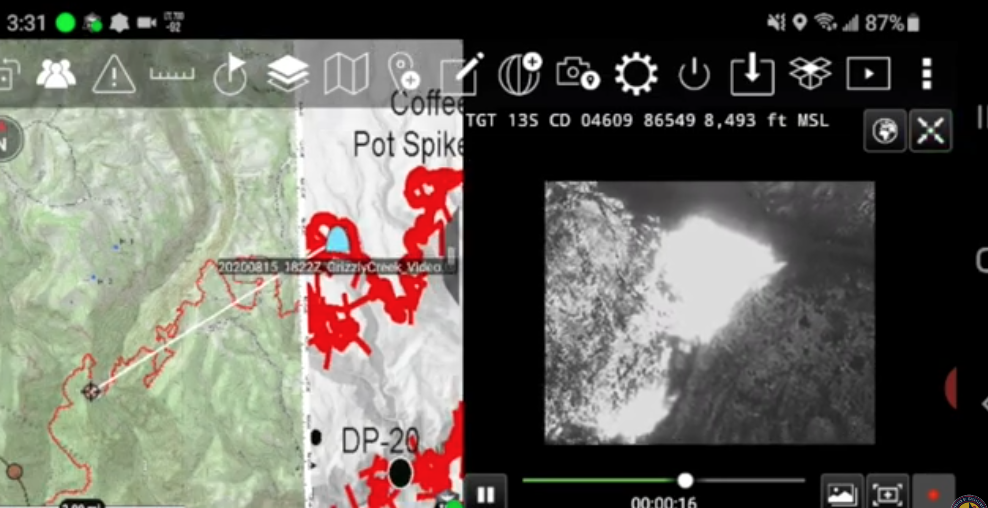 Colorado Center of Excellence, Advanced Technology _grizzly creek fire tech