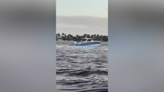 Boat crash