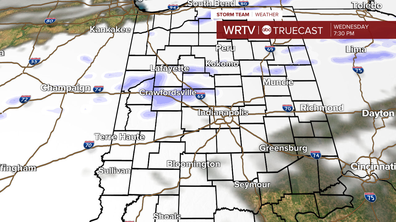 Wednesday snow chances