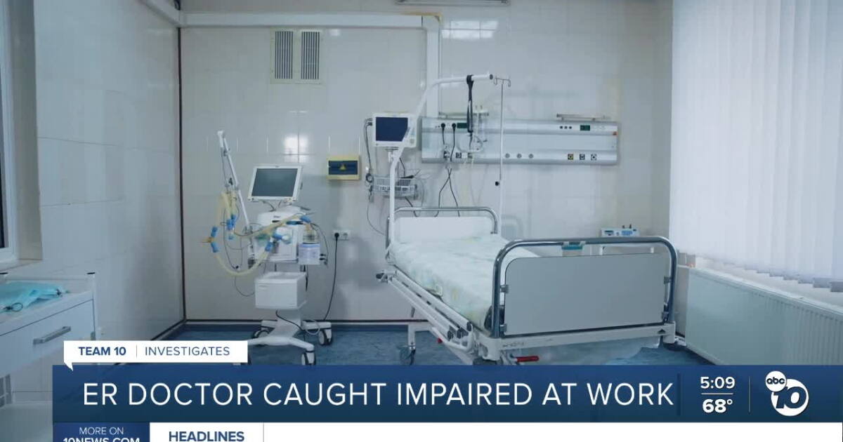 Sluring ER physician mandated to do drug, alcohol testing after slurring words ...
