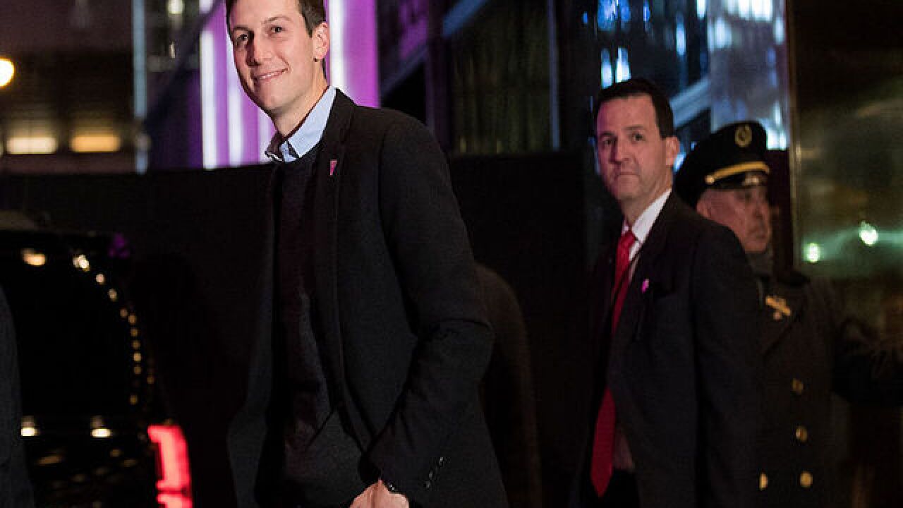 Trump's son-in-law named senior advisor to the president