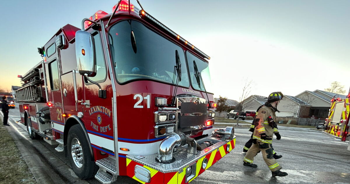 Lexington Fire responds to Hays Blvd structure fire