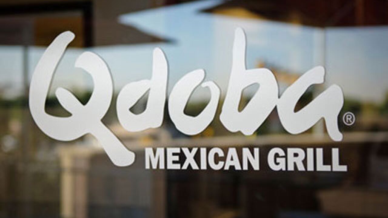 Give a kiss, get free Qdoba