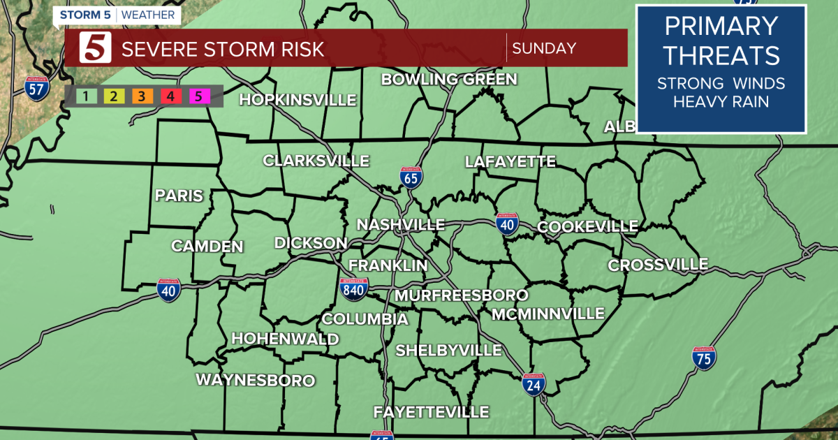 Storm 5 Alert: Strong storms possible overnight Saturday