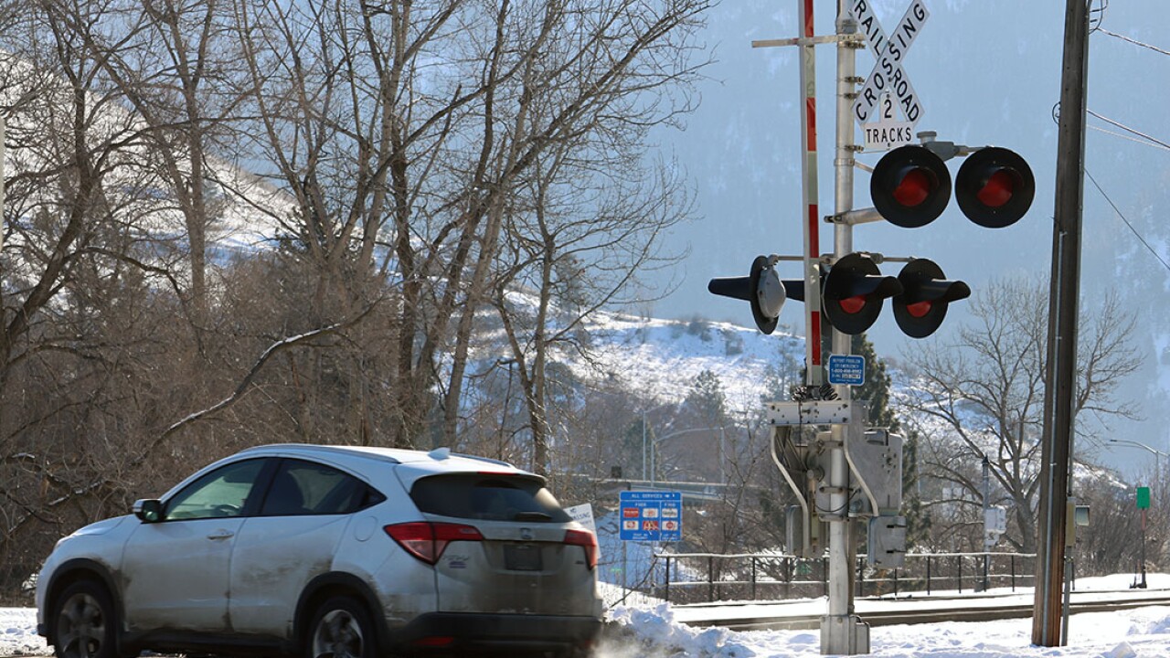 Missoula Railroad Crossing