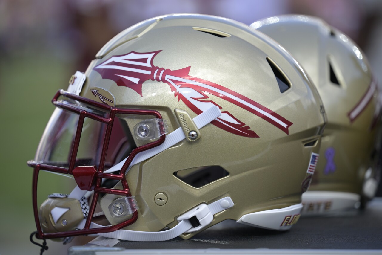 Florida State Seminoles football helmet in 2023