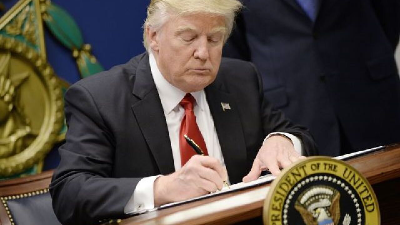 Trump Signs Executive Order Banning People From 7 Countries