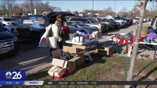 Community steps up as NBC 26's winter weather clothing drive helps De Pere families