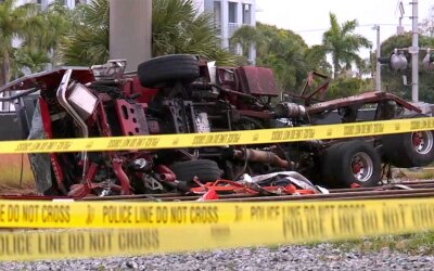 Delray Beach Fire Rescue truck 