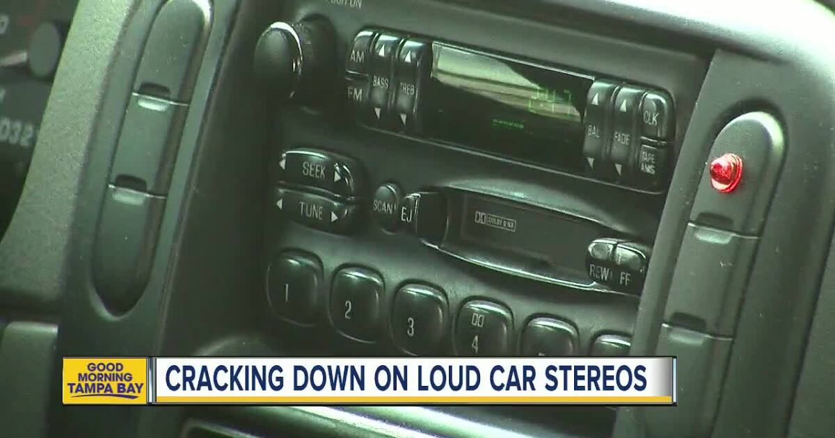 Pinellas Deputies Are Cracking Down On Loud Car Stereos