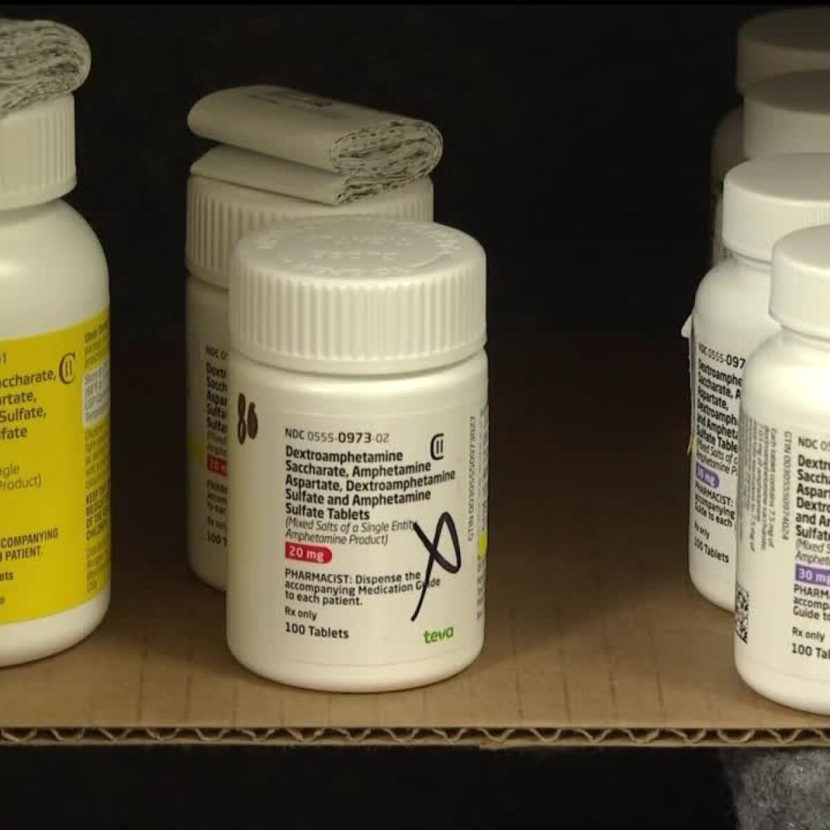 Pill Bottle Adderall Learn More About Dextroamphetamine/Amphetamine ER Capsules Lannett