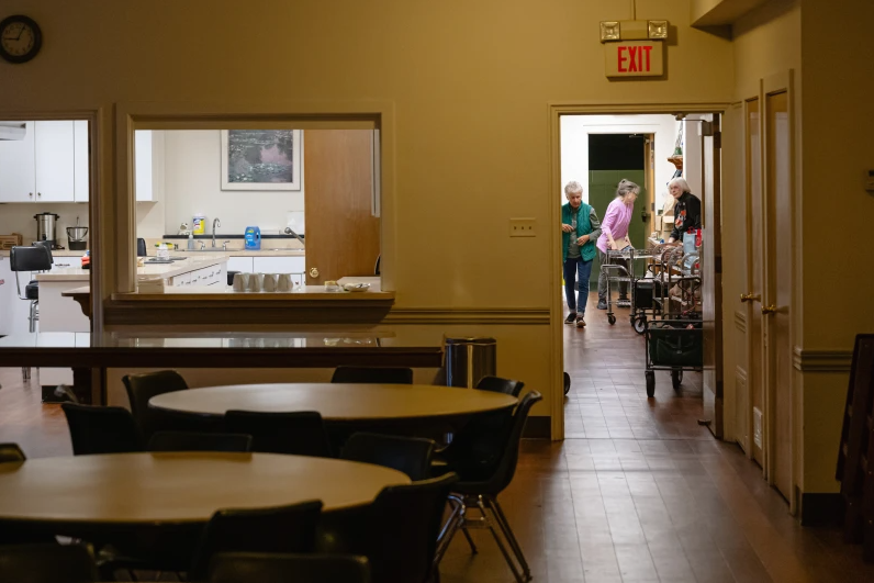 Volunteers prepare packaged meals ahead of the food pantry service at Calvary Episcopal Church on Thursday, Oct. 30, 2025, in Louisville, Ky.