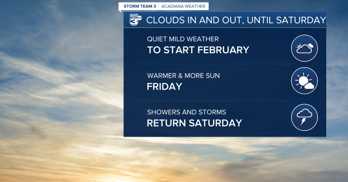 Seasonably mild, but quiet start to February - Vimarsana News