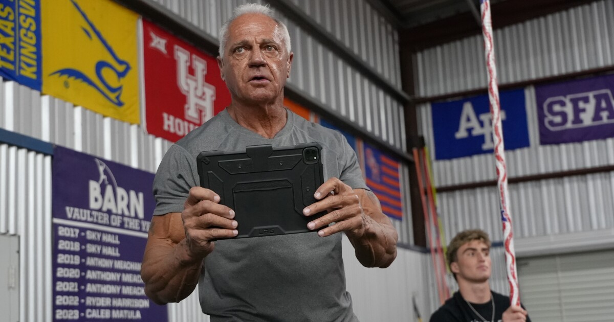 Barn's Kevin Hall plans to save pole vault in South Texas, hosting free clinics