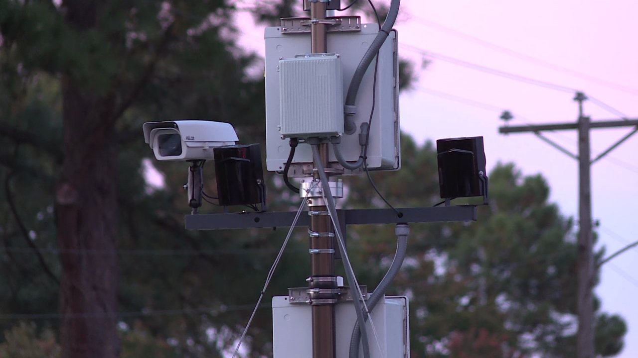 Speed Enforcement Camera near Churchland Middle School in Portsmouth