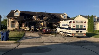 Nine people displaced after Ledgeview duplex fire
