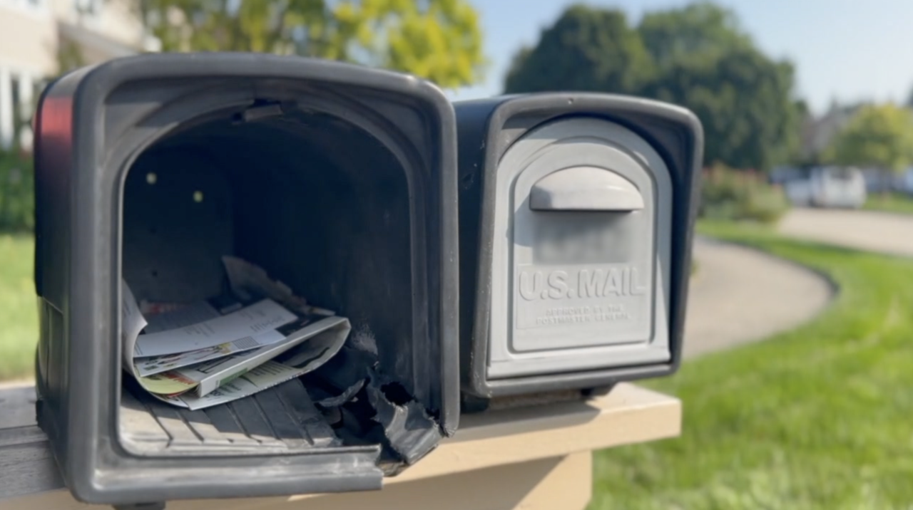 exploding mailboxes Troy