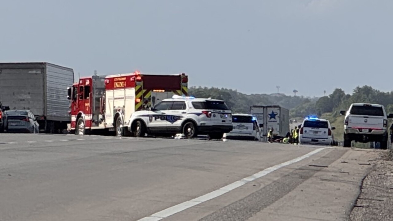 Injury crash involving two semis and multiple vehicles on I-75 NB near Exit 83