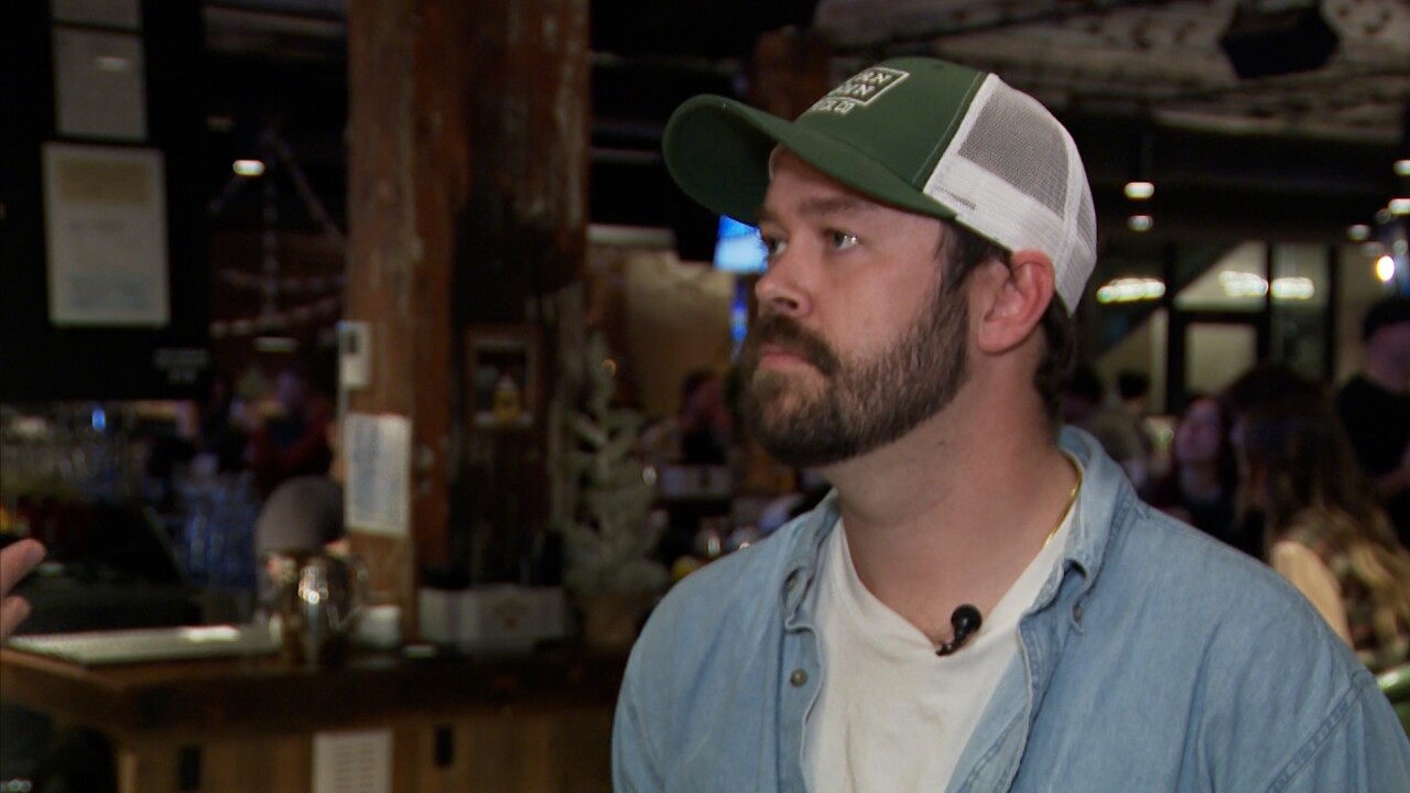 Tyler Bray at BurnDown on South Broadway.