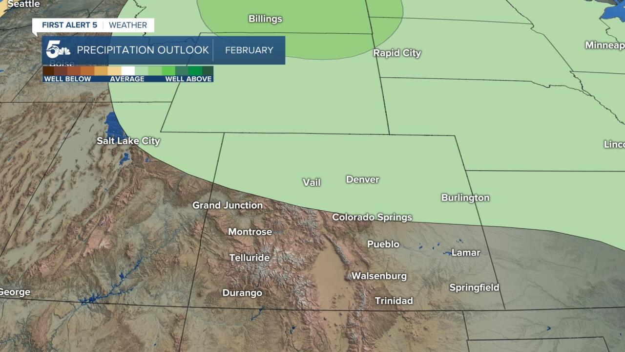 February Precipitation Outlook