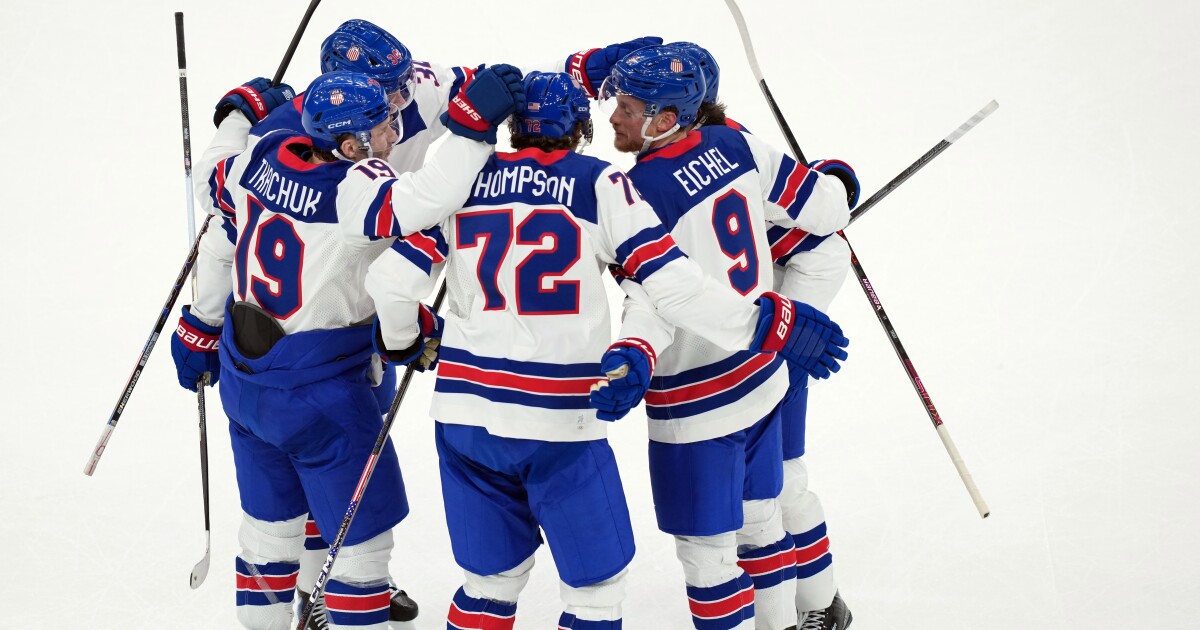 Whitefish's Jake Sanderson, U.S. roll into gold medal hockey game vs. Canada