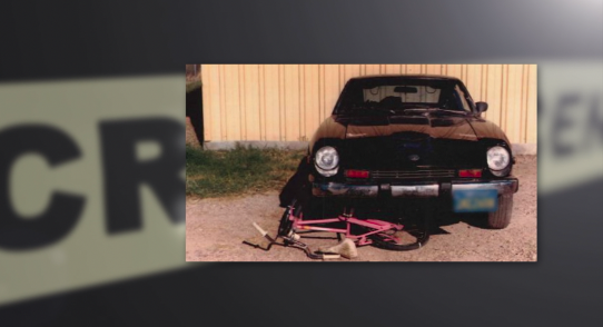 Atwood vehicle with Vicki Lynne's bike