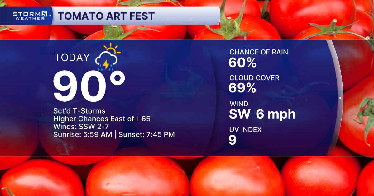 August 8, 2026: Hot, humid, and pop-up storms for your Saturday