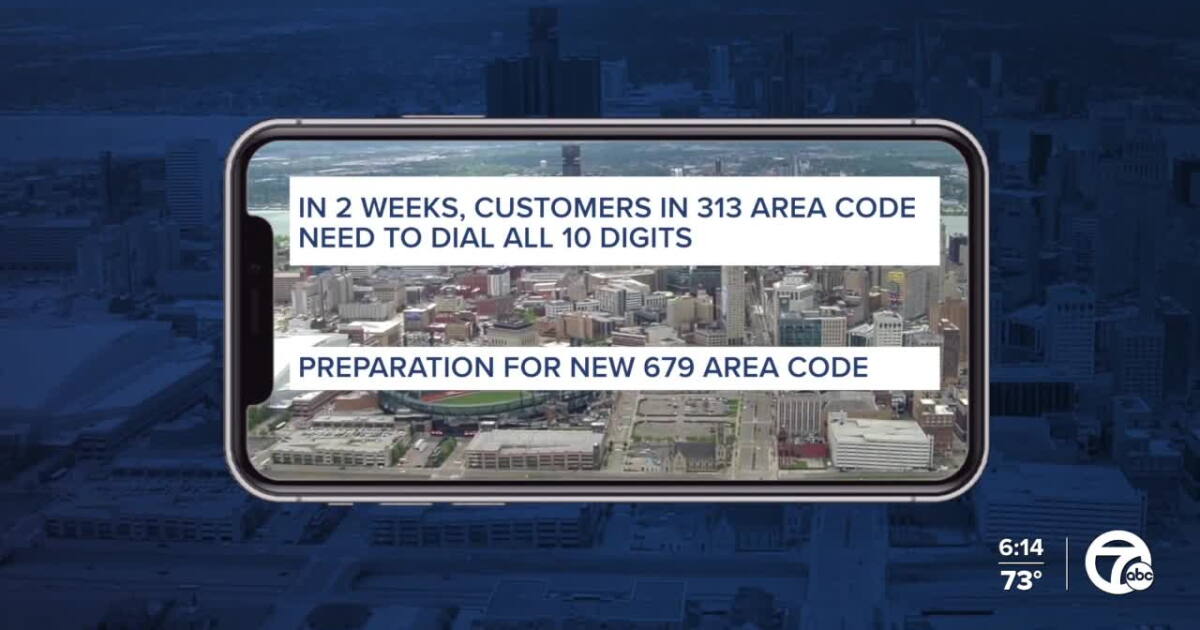 319 Phone Code 10-digit dialing to be required as Detroit's 313 area code gets company ...