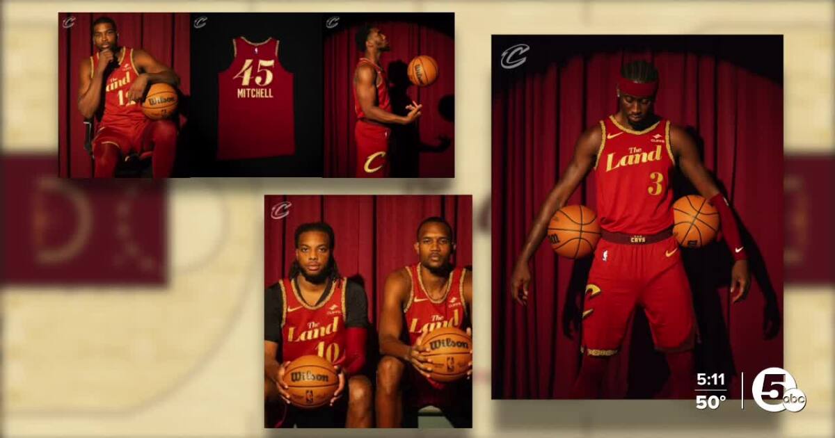 Cavs unveil new City Edition uniforms