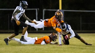 Manchester beats Landstown 38-28