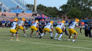 The "Battle of the Swamp" high school football jamboree was held on May 15, 2026, in Palm Beach Gardens, Florida.